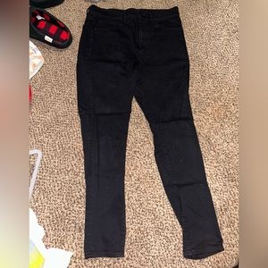 Express black jeans